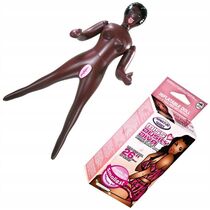 Papusa Gonflabila NMC "Miss Dusky Diva" 66 cm - Maro##