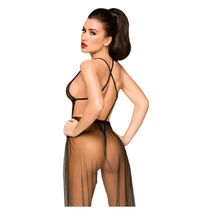 Body Senzual din Dantela cu Fusta Detasabila Penthouse - Negru - detaliu design