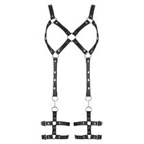 Body Femei Leather Harness#