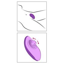 Vibrator cu Limba si Incalzire Pipedream »Fantasy for Her« 13 cm - detaliu design