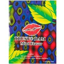 Prezervativ Oral pentru Femei EXS "Dental Dam" 1 Bucata - Menta
