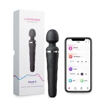 Aparat de masaj Lovense »Domi 2« 23,4 cm - Negru