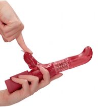 Vibrator Shots Toys »Delfin« 23 cm - Rosu