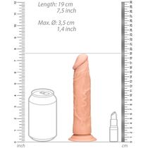 Set Strapon Realrock »Realistic Dildo« 17 cm - Natural