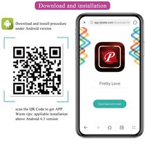 Vibrator Muzical APP, Hector, Pretty Love, 12 Vibratii, 5 Eletrosocuri - detaliu design