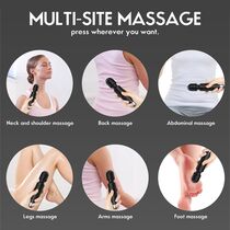 Vibrator Stimulator HAOOY »Senzual« 20 cm - Negru