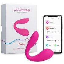 Vibrator Lovense »Dolce Quake« 19,7 cm - Roz