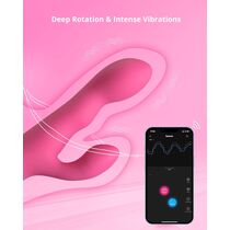 Vibrator Videochat Lovense »Nora« 20 cm - Roz