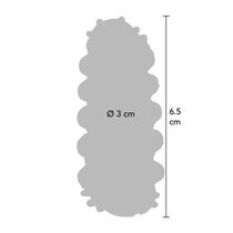 Manson ToyJoy Power Stretchy Sleeve Albastru - textura si material