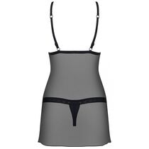 Set Camasa si Bikini  Kierra Obsessive 865-CHE -  Negru