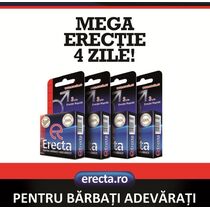 Pastile Erectie Rapida ERECTA 4 Bucati