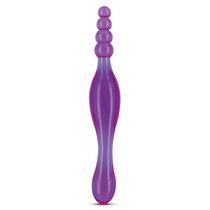 Dildo Dublu Toyz4Lovers "Best Seller" 20 cm - Violet