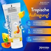 Lubrifiant JoyDivision "Aquaglide" 100 ml - Fructe Exotice