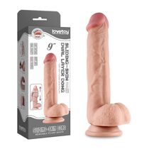 Dildo Realistic Lovetoy "Sliding Skin Dong 9" 25 cm - Natural