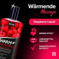 Ulei Masaj WarmUp "Zmeura" - 150 ml