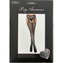 Ciorapi Fishnet Suspender Leg Avenue Negru
