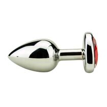 Precious Metals Heart Shaped Silver dop anal 7,5 cm diametru 2,8 cm