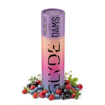 Prezervative Femei Sheer Glyde Dams "Oral Dams Wild Berry" 4 Bucati - Fructe de Padure