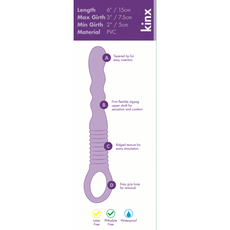 Dildo Analrod Blue Unisex, silicon - albastru