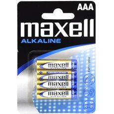 Baterii Alcaline AAA Maxwell »LR03« 4 buc