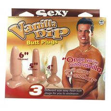Set Dildo Anal NMC »Vanilla Dip« Natural