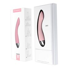 Vibrator Swakom »Delux Amy« 17,4 cm - Roz - cutia