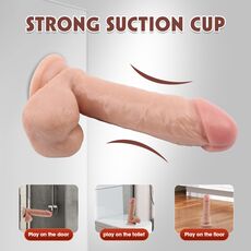 Dildo Realistic Chisa Novelties Fashion Dude - 20cm-cu ventuza