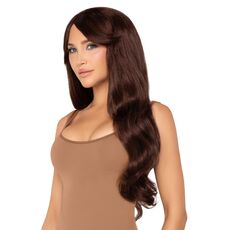 Peruca Leg Avenue Long Wavy Wig Saten, 68 cm-  vedere laterala