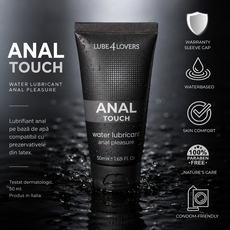Anal Touch este un lubrifiant pe baza de apa pentru uz anal - lubrifiere intensa