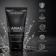 Anal Touch este un lubrifiant pe baza de apa pentru uz anal - ultra alunecare