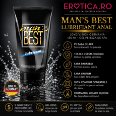 Lubrifiant Anal JoyDivision MansBest 150ml - testat dermatologic