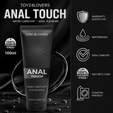 Lubrifiantul Anal Toyz4Lovers Anal Touch de 100 ml - recomandat pentru sex anal