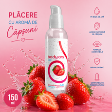 Lubrifiant Intim Body Ars, Aroma Capsuni, 150 ml - Placere si Gust