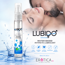 Lubrifiant Intim Lubido 30 ml - pentru vacante