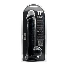 dildo negru cu ventuza si scrot