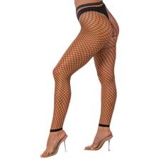 Dres plasa model fara picioare Lace by LJ, negru, S-L-vedere laterala