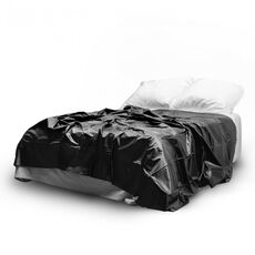 Cearsaf Vinil Negru Easytoys 180x230cm - vedere completa
