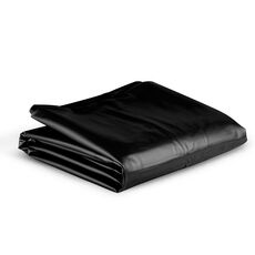 Cearsaf Vinil Negru Easytoys - colt cearsaf, finisaj lucios