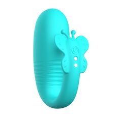 Vibrator hands-free Pretty Love Remi Thrusting - Aqua - Turcoaz-vedere