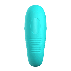 Vibrator hands-free Pretty Love Remi Thrusting - Aqua - Turcoaz - vedere frontala