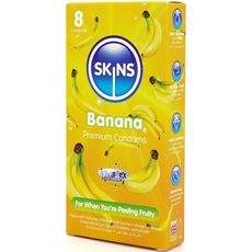 Prezervative SKINS Banana Premium, 8 Buc.