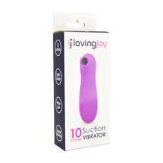 Aparat Vibrator de Supt clitorisul Loving Joy - Visul oricarei femei - 10 Vibratii - Roz Fucsia