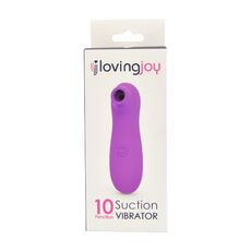 Aparat Vibrator de Supt clitorisul Loving Joy - Visul oricarei femei - 10 Vibratii - Roz Fucsia