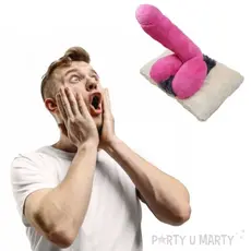 Pernă gigantică cu penis 3D roz fantezii