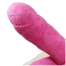Pernă gigantică cu penis 3D roz plus