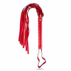 Set BDSM Crimson Dream - detaliu flogger cu curele multiple