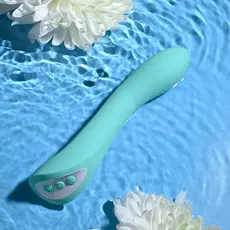 Vibrator Evolved Come With Me Turcoaz - reincarcare USB inclusa