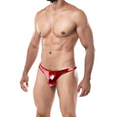 Tanga CUT4MEN Provocative Rosu Skai - vedere din fata, panou frontal lucios