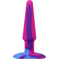 Groovy Silicone Anal Plug, 12,7 cm, Berry