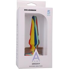 Groovy Silicone Anal Plug, [12,7 cm x 3,2 cm] cutie